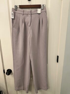 Wilfred The Effortless Pant Low Rise Wide Leg Morado Grey Slate Purple 2 NWT